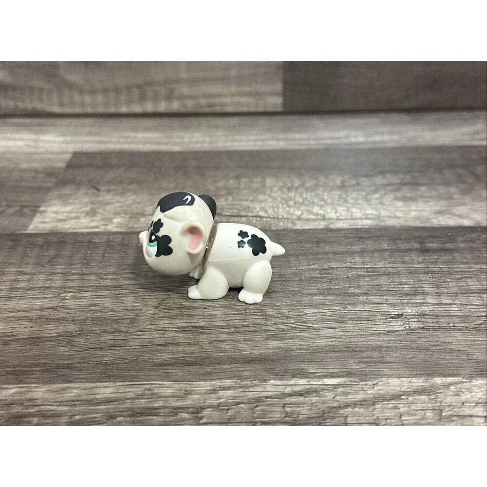 littlest pet shop black white hamster figure rare
